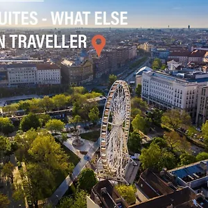 Apartment Economy Downtown Design - Free Parking - Balcony - Super Puplic Transport - Ac, Budapest